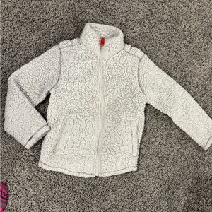 Free People Kids Textured Sherpa Jacket, size 7